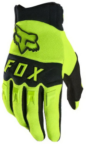 Перчатки мото FOX зеленые (M)