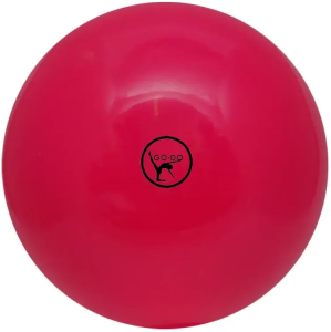Мяч для художественной гимнастики однотонный GO DO, d-15 см, розовый.
