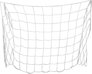 Сетка для футбольных ворот SPRINTER 3D, для юниорского футбола, 5м х 2м, нить 2,5мм (16706)