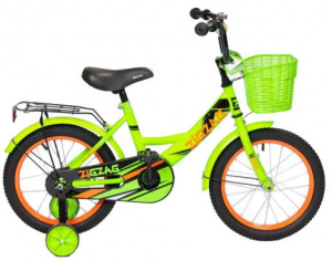 Велосипед ZIGZAG 16" CLASSIC (1ск.) зеленый
