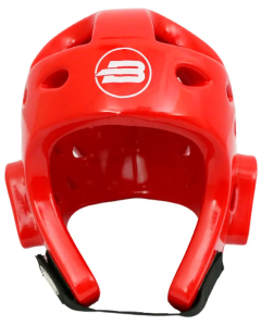 Шлем для тхеквондо BoyBo Premium BHT44  цв. красный, р. S