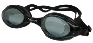 Очки для плавания ELOUS YG-7006, цв. черный