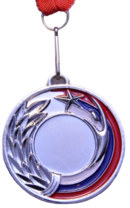 Медаль 5201-18 d - 65мм (цвет "серебро") МАГДАЛЕНА