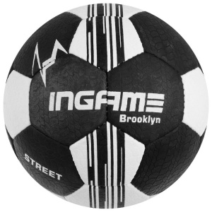 Мяч ф/б INGAME STREET BROOKLYN р.5 черный/белый
