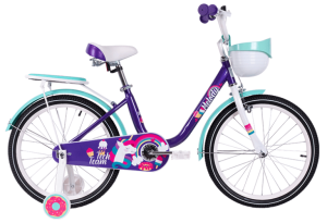 Велосипед TECH TEAM 16" MELODY (1ск.) фиолетовый