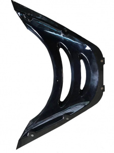 Пластик SPORT 250 передний нижний (черный)