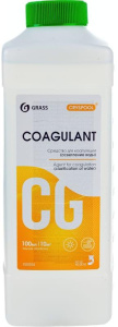 Средство для бассейнов CRYSPOOL Coagulant  1л GraSS (для осветления воды) (150004)