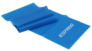 Эспандер универсальный ESPADO ES2130 (120х15х0,45см) латексная лента, цв. голубой