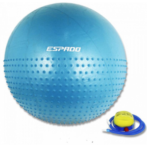 Мяч гимнастический ESPADO ES3224 d-55см, полумассажный, антивзрыв