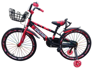 Велосипед SHBEJIA-MC 20" (1 ск) черный/красный