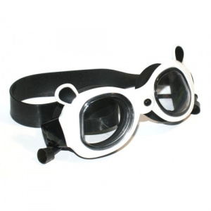 Очки для плавания SPRINTER AF-320 ПАНДА силикон, индивидуальная пластмассовая упаковка