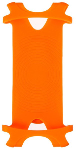 Велосипедный держатель SIMA-LAND д/смартфона на руль, цв. оранжевый (5488463)