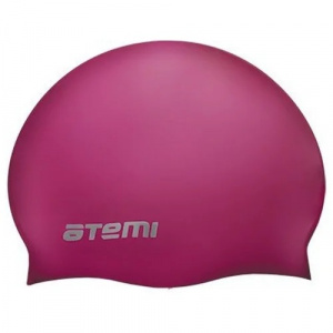 Шапочка для плавания ATEMI SC304 силикон, розовый