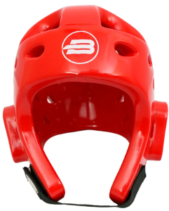 Шлем для тхэквондо BoyBo Premium BHT44 цв. красный, р. L