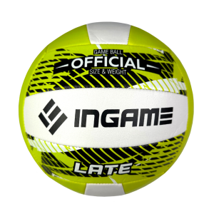 Мяч в/б INGAME LATE INGL-105 бело-салатовый