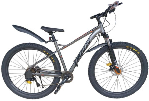Велосипед DKALN 29" XT3.0 (9ск., хард, алюм) серый/оранжевый