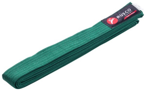 Пояс для кимоно RUSCO SPORT 2,8м, зеленый