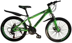 Велосипед KERAMBIT 24" XTR-550 (21ск., хард) зеленый