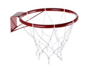 Кольцо баскетбольное SPRINTER №5 с упором и сеткой