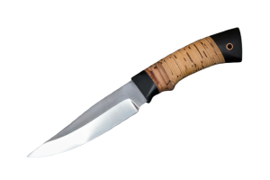 Нож туристический Коршун, сталь Х12МФ, рукоять венге, береста
