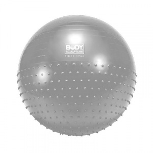 Мяч гимнастический Lite Weights BB010-26, d-65см, (с массажными шипами, антивзрыв, насос), макс. нагрузка 100кг