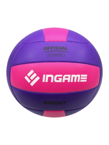 Мяч в/б INGAME BRIGHT фиолетовый/розовый