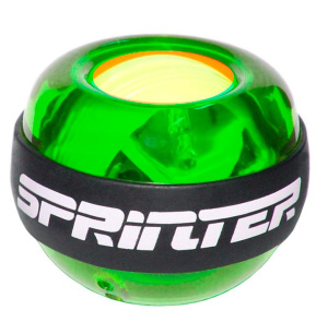 Эспандер кистевой SPRINTER WRIST BALL OSP186 HL (светящийся) зеленый