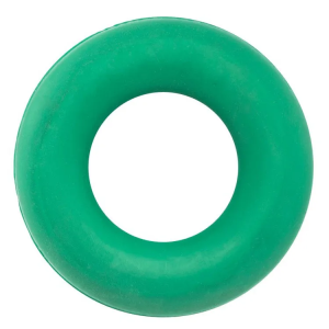 Эспандер кистевой FORTIUS Кольцо 20 кг гладкий, зеленый