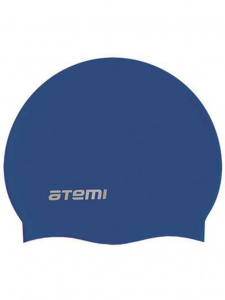 Шапочка для плавания ATEMI SC302 силикон, синяя