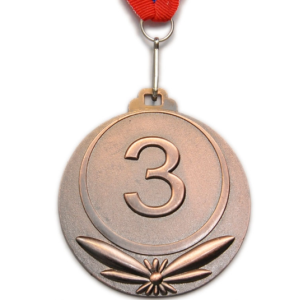 Медаль 5202-3, d - 65мм (цвет "бронза")