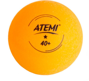 Мячи для н/т ATEMI ATB101 1* оранж 6 шт