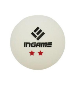 Мячи для н/т INGAME IG020 2*,  6 шт, белый