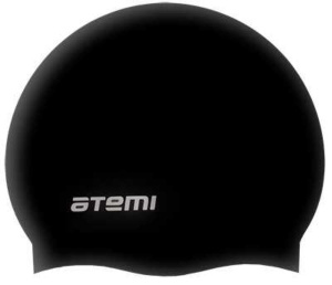 Шапочка для плавания ATEMI SC301 силикон, черная