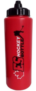 Велофляга ES Hockey (1л красная с клапаном)