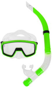 Набор для плавания ONLYTOP (маска+трубка) (541886)