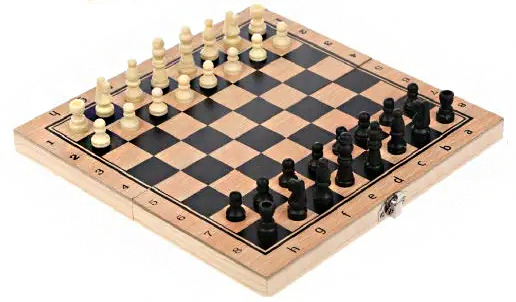 Игра настольная 3 в 1 2414 (нарды, шахматы, шашки). Материал:  дерево. Размер доски 23х23 см