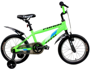 Велосипед TECH TEAM 16" PANDA (1ск.) зеленый