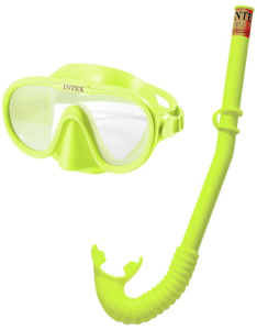 Набор для плавания INTEX 55642 (маска+трубка) Искатель приключений (3947883)