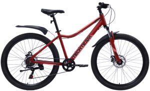 Велосипед TECH TEAM 26" ARIA (7 ск., рост 16", хард) красный