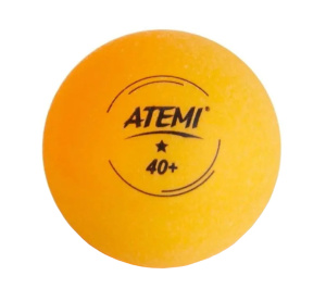 Мячи для н/т ATEMI 1* оранж 6 шт