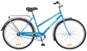 Велосипед Десна 28" Вояж Lady (1 ск., женский) голубой