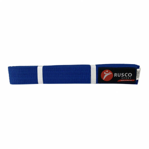 Пояс для кимоно RUSCO SPORT 2,4м, синий