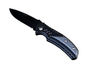 Нож туристический "Карбон" складной, лезвие 6,5 см (4411946)