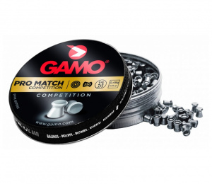 Пули пневматические GAMO Match 4,5 мм 0,49 грамма (250 шт.)
