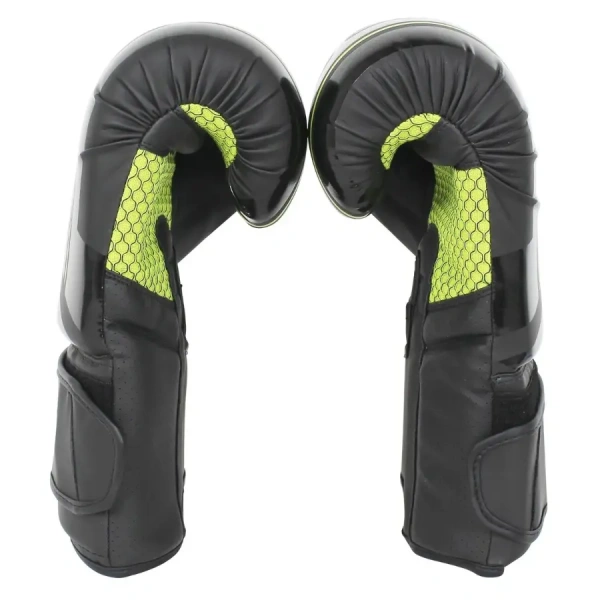 Перчатки боксерские BOYBO B-Series BBG400 флекс, черный/зеленый , р-р, 16 OZ