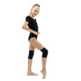 Наколенники гимнаст GRACE DANCE №2. р.M. Цвет: чёрный. Материал: полиамид 17%, хлопок 80%, эластан 3%. (3624422)