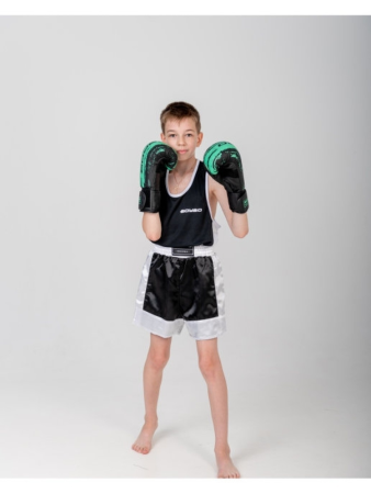 Форма для бокса детская BOYBO BF402 цв. черный, рост: 120см