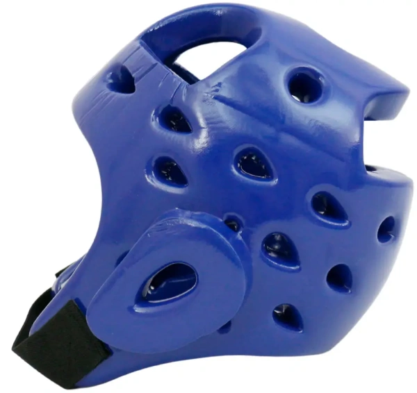 Шлем для тхэквондо BoyBo Premium BHT44 цв. синий, р. S
