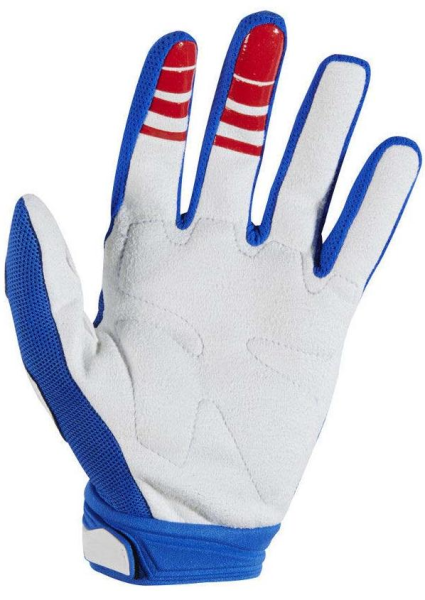 Перчатки мото FOX синие (L)