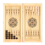 Игра настольная НАРДЫ КРЕСТОНОСЦЫ 40х40см, с полем для игры в шашки (1300787)
